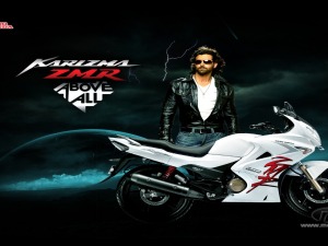 hero honda karizma with hrithik roshan